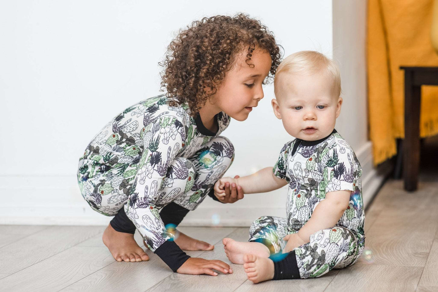 Cactus two-piece Bamboo Pajamas - Peregrine Kidswear - 12-18M