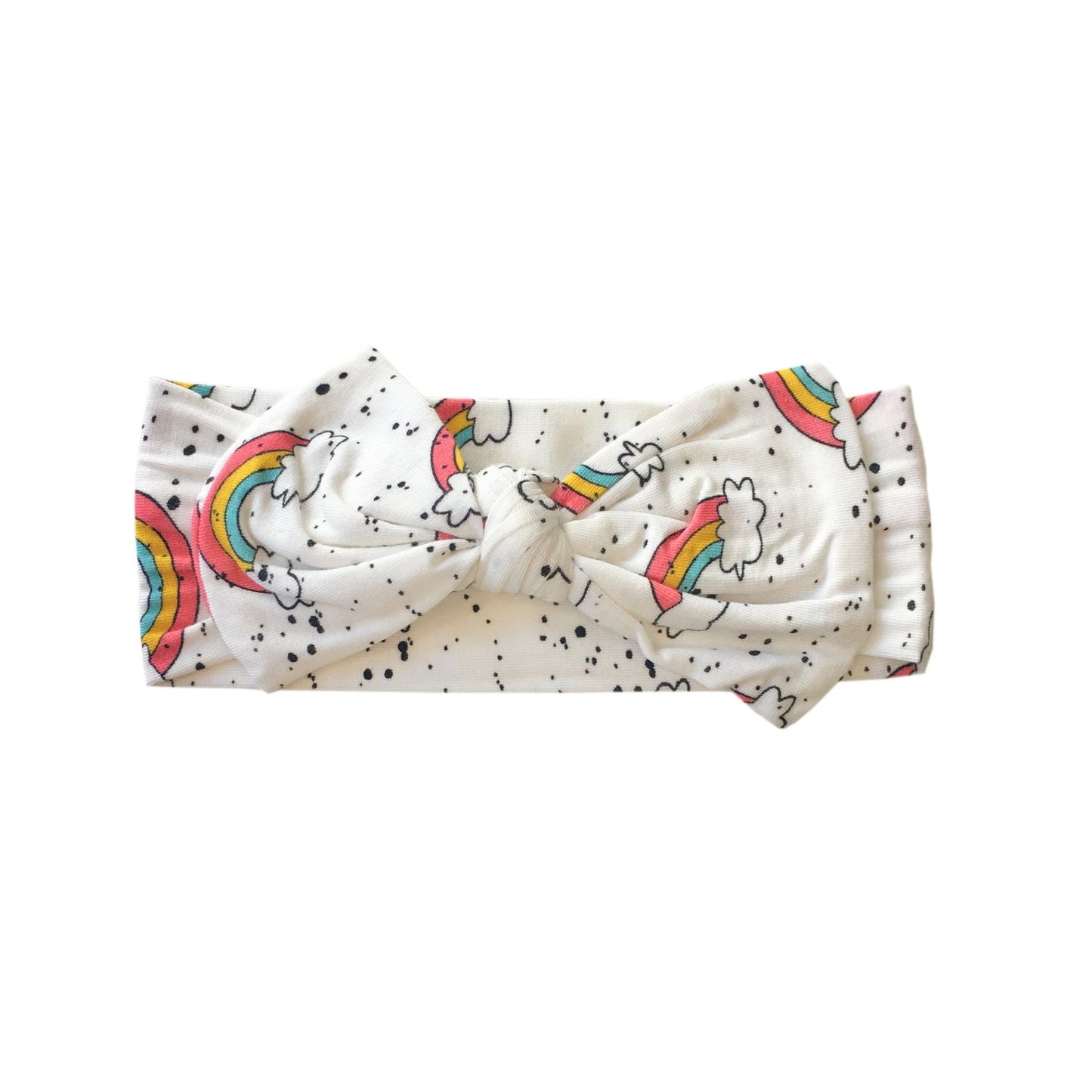 80's Pink Rainbow Bamboo Headband - Peregrine Kidswear - Headbands -