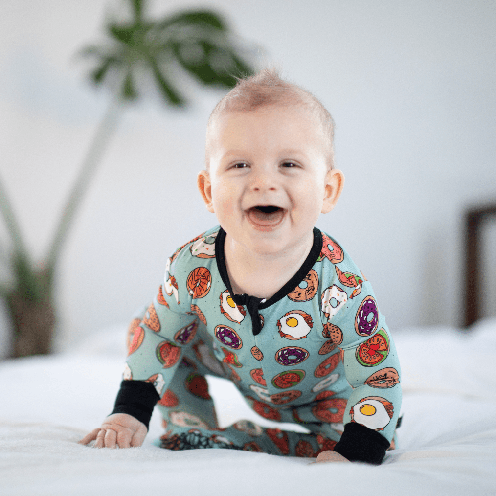 Cute baby boy sleepers deals