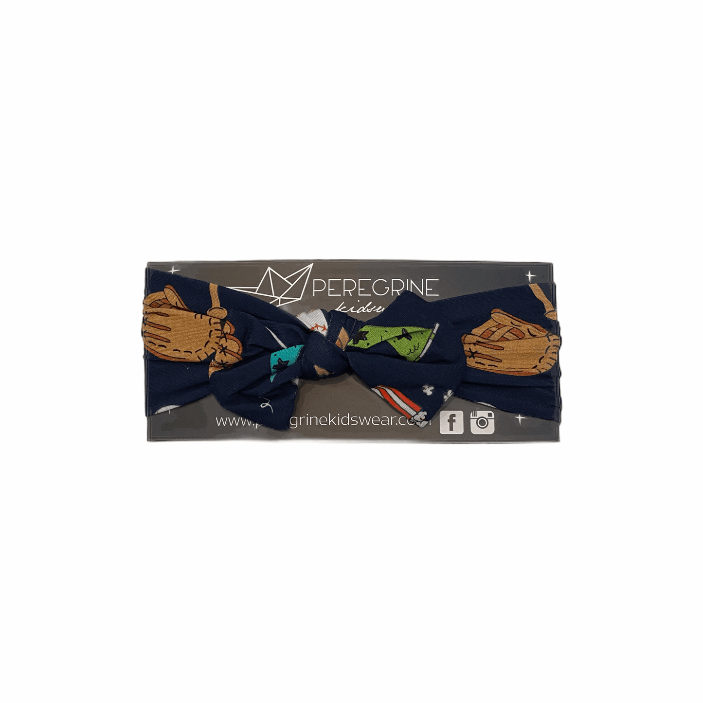 Baseball Bamboo Headband - Peregrine Kidswear - Headbands -