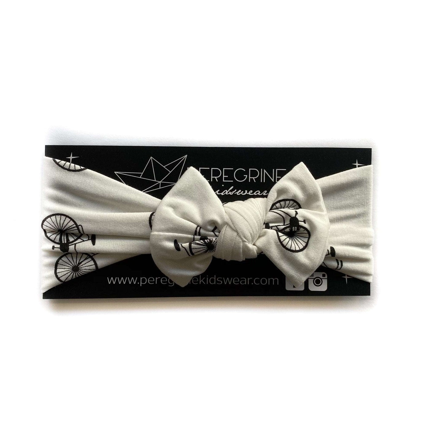 Bikes Bamboo Headband - Peregrine Kidswear - Headbands -