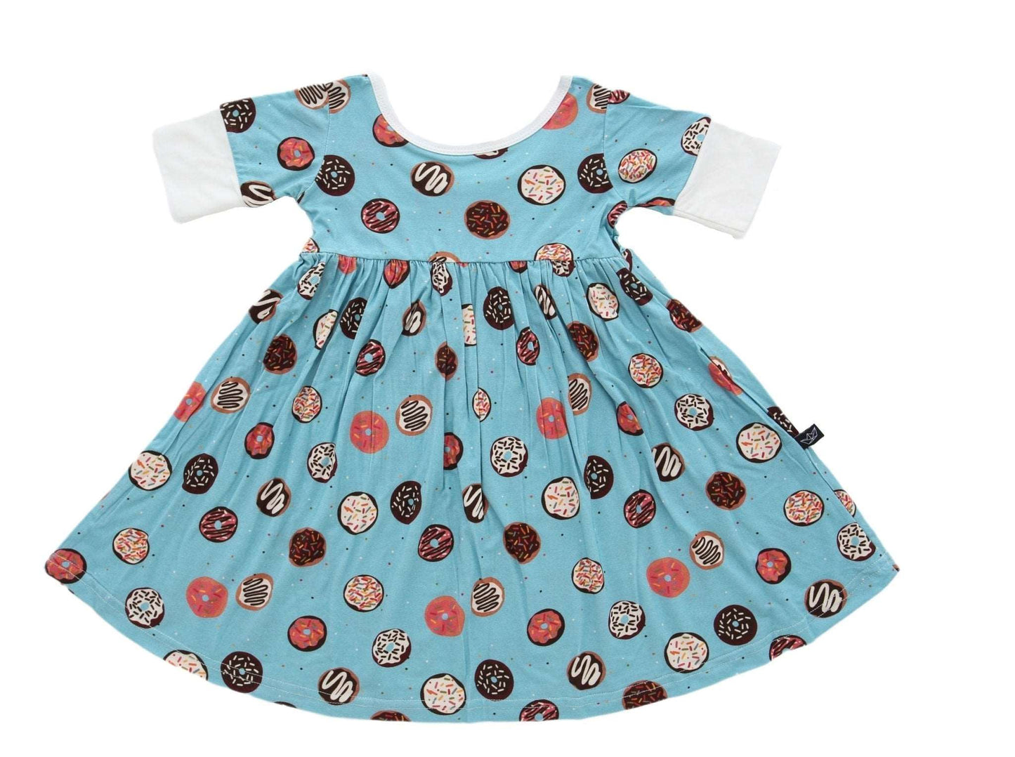 Blanche's Donuts Children's Bamboo Twirl Dress - Peregrine Kidswear - Dresses - 2T