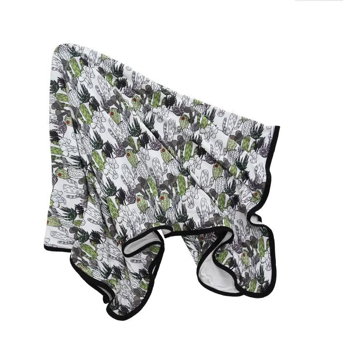 Cactus Bamboo Everywhere Blanket - Peregrine Kidswear - -