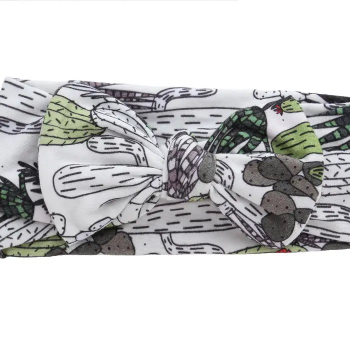 Cactus Bamboo Headband - Peregrine Kidswear - -