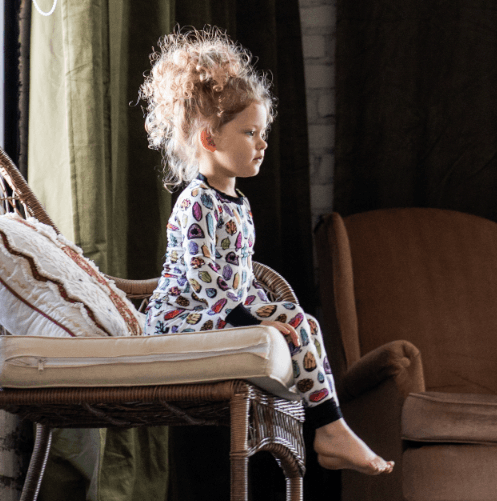 Crystals Bamboo Two-Piece Pajamas - Peregrine Kidswear - 12-18M