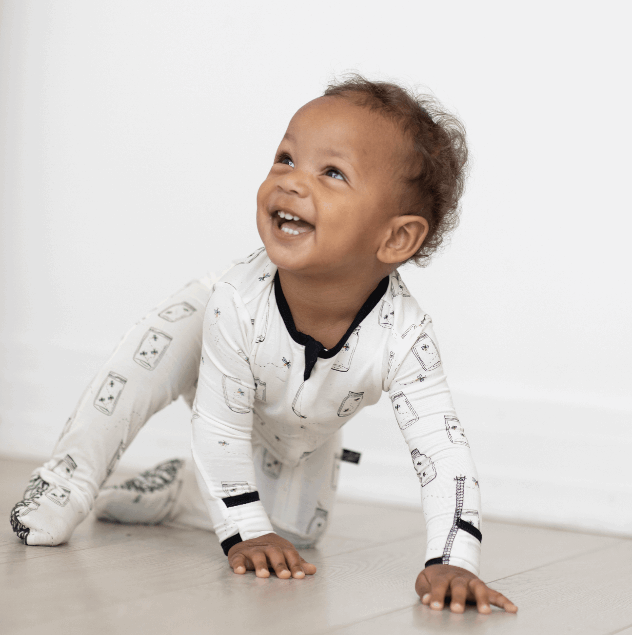 Firefly Jars Infant Bamboo Footed Sleeper - Peregrine Kidswear - Footed Sleepers - 0-3M