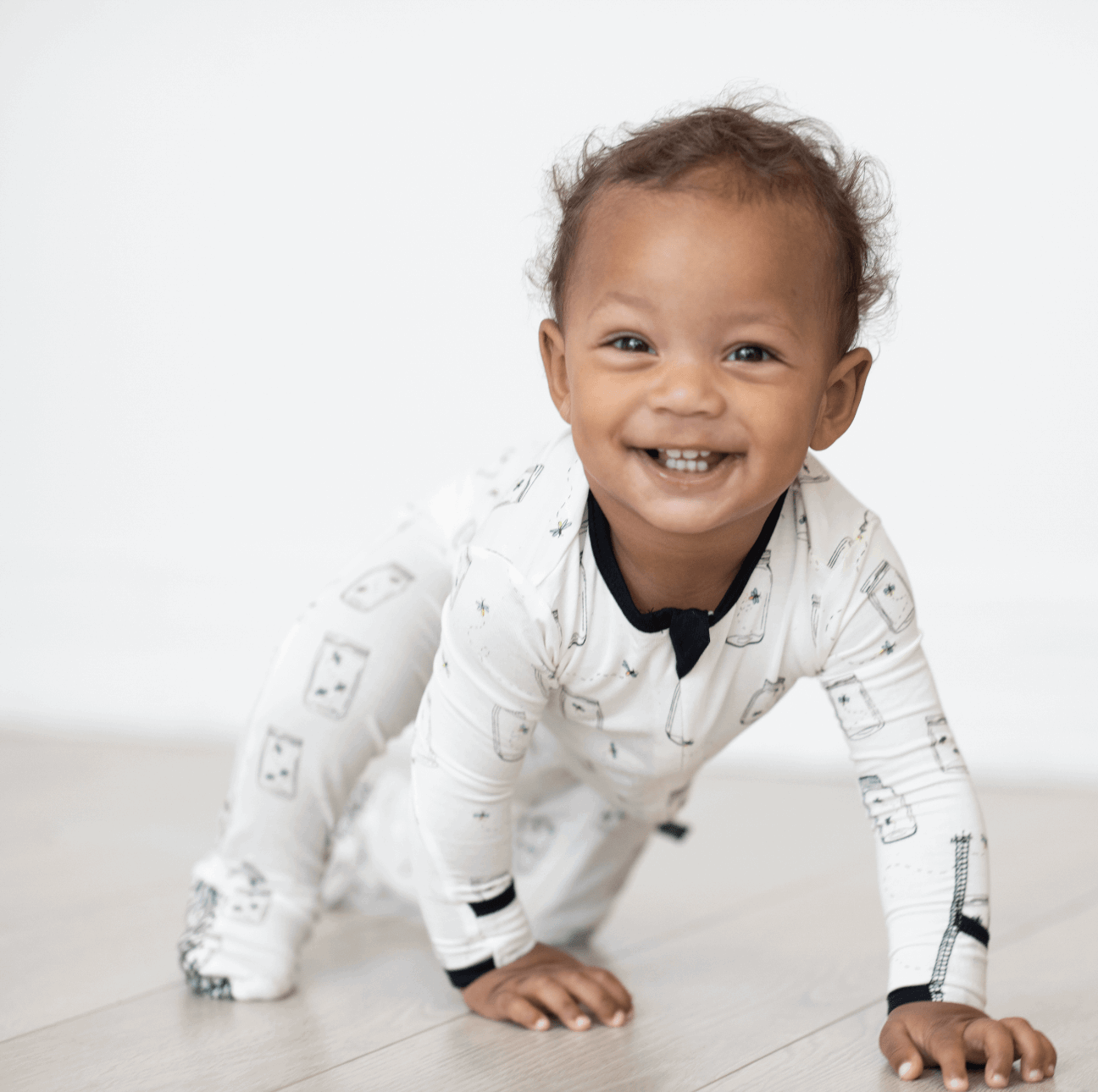 Firefly Jars Infant Bamboo Footed Sleeper - Peregrine Kidswear - Footed Sleepers - 0-3M