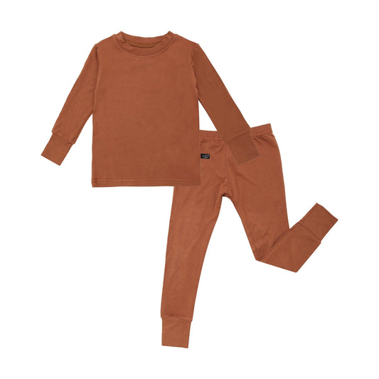 Ginger Two-Piece Bamboo Pajamas - Peregrine Kidswear - 2 Piece Pajamas - 12-18M