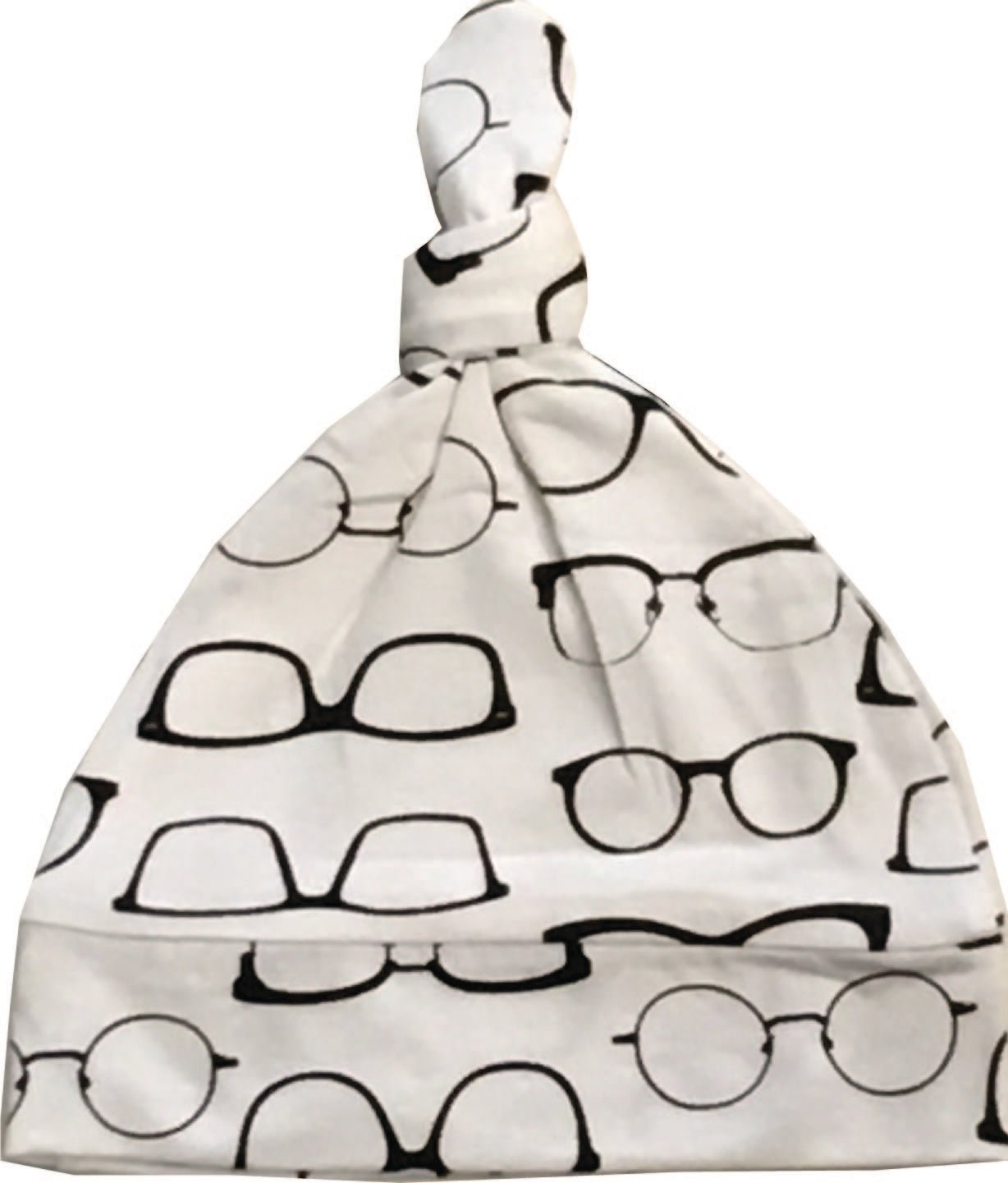 Glasses Bamboo Knotted Infant Hat - Peregrine Kidswear - Hats - 0-6M