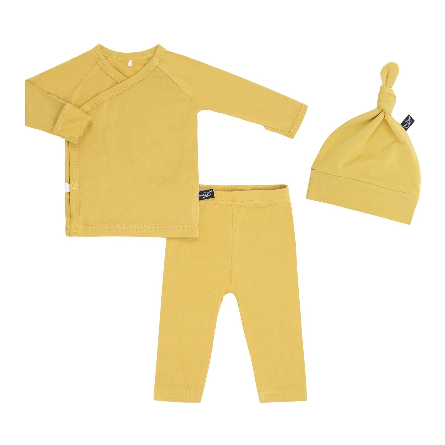 Goldenrod Bamboo Take Me Home Set - Peregrine Kidswear - Take Me Home Set - NEWBORN