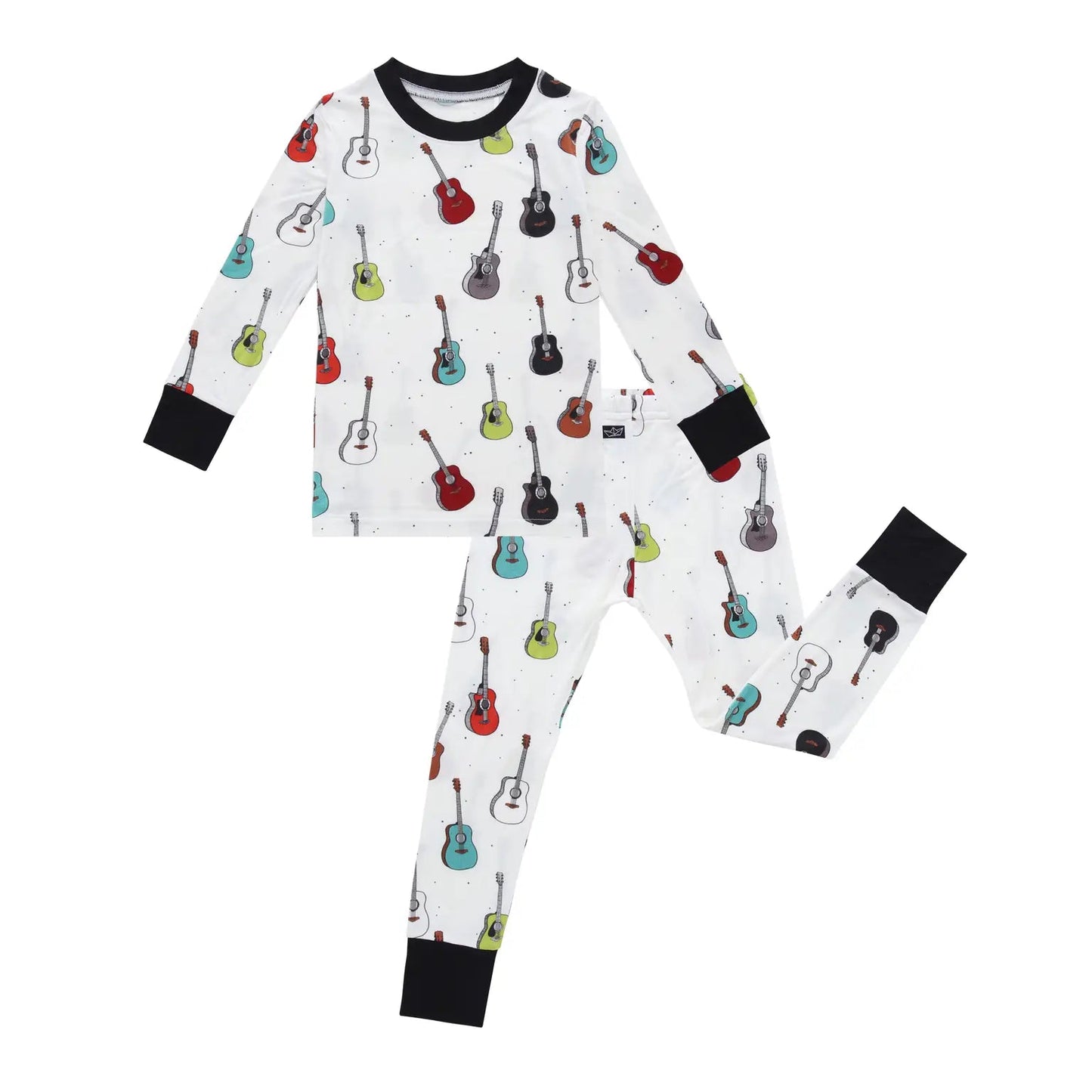 Guitars two-piece Bamboo Pajamas - Peregrine Kidswear - 12-18M
