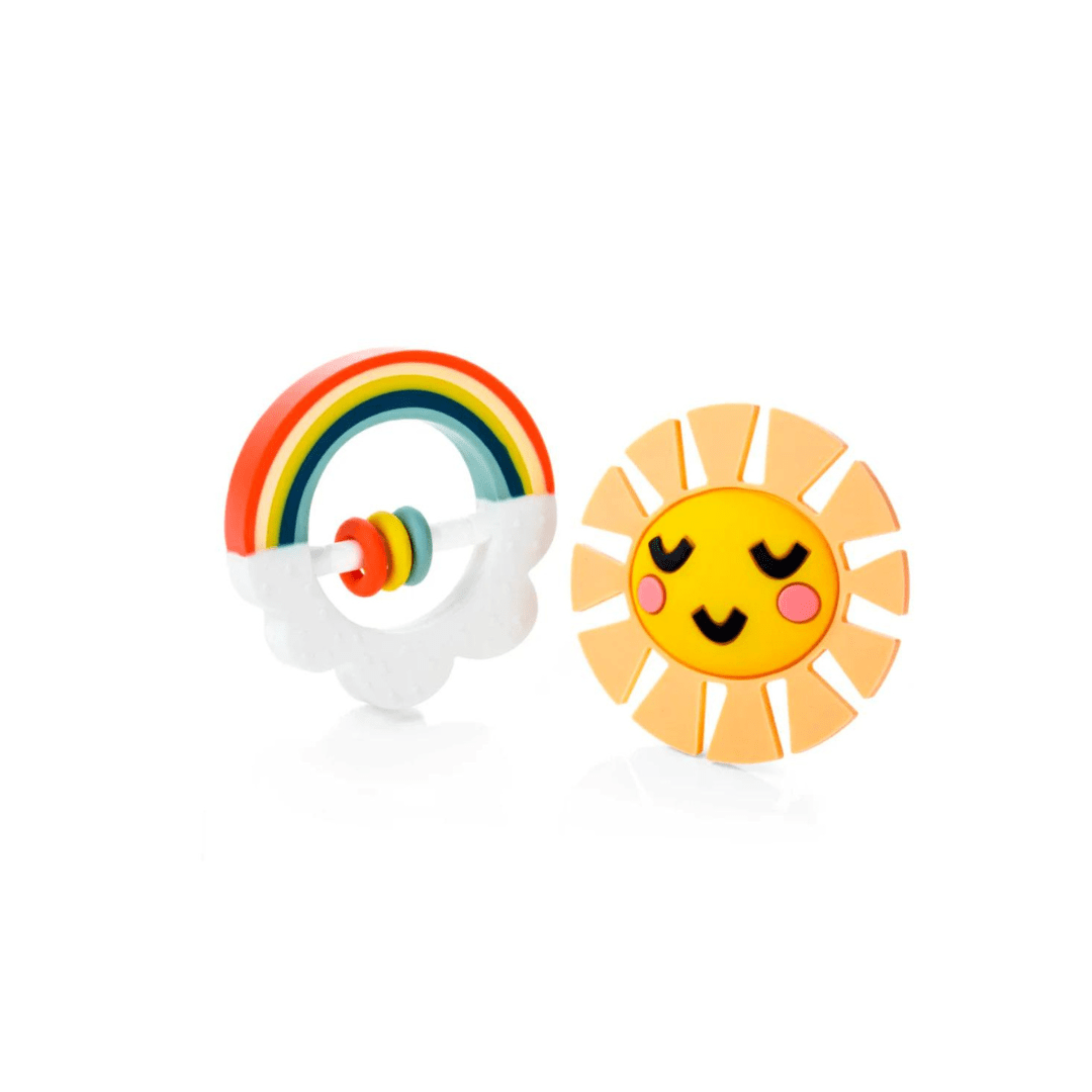 Little Rainbow Teether Toy - Peregrine Kidswear - -