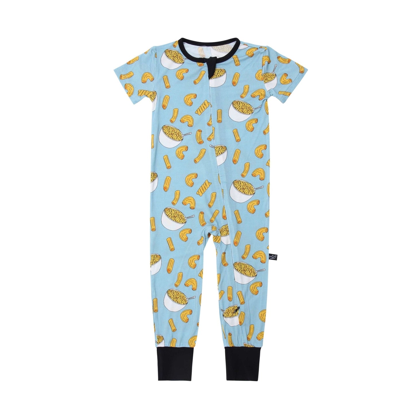 Mac and Cheese Bamboo Convertible Romper - Peregrine Kidswear - 0-3M