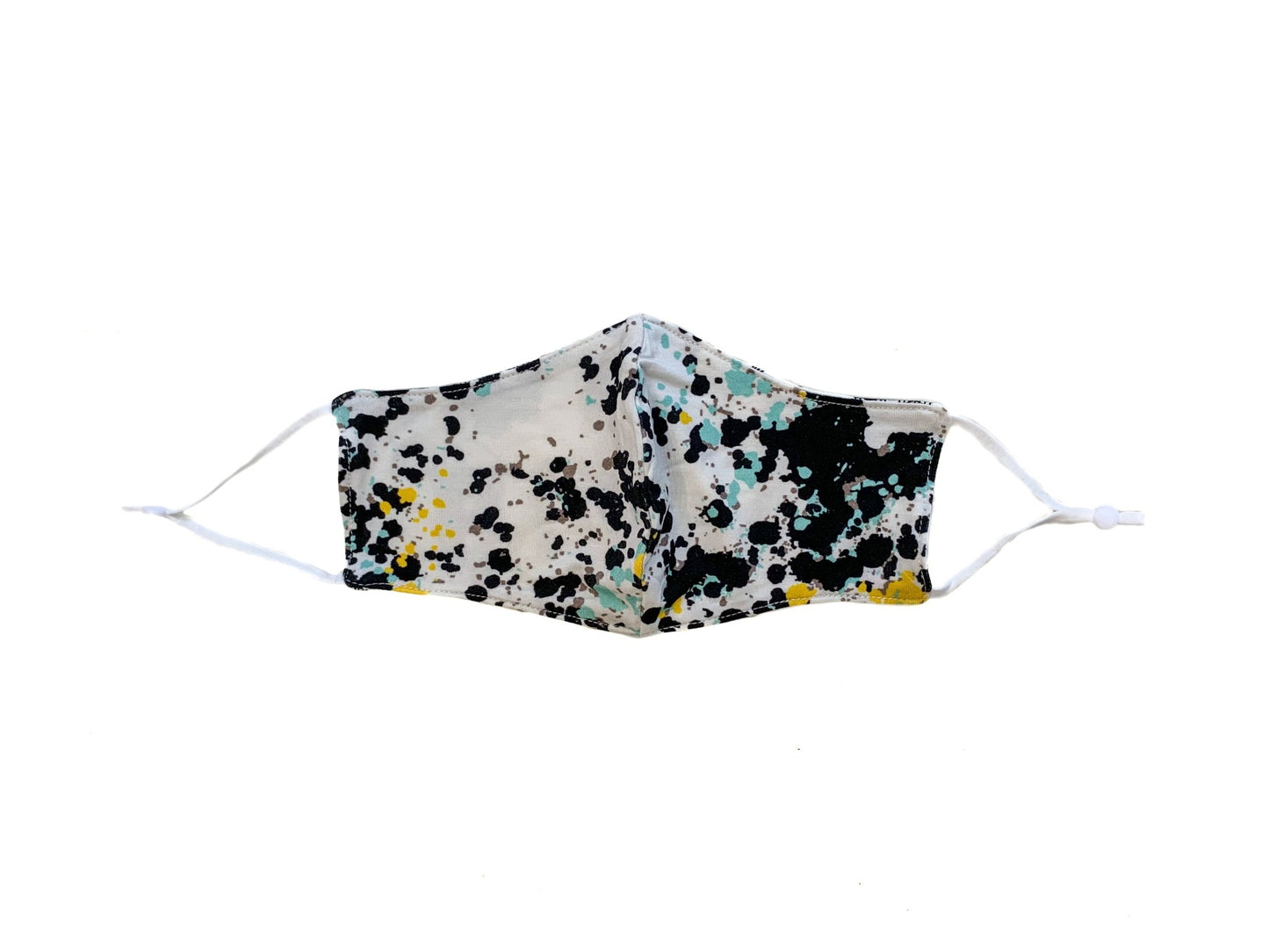 Macrame/ Splatter Paint Bamboo Face Mask - Peregrine Kidswear - Face Mask - Kids