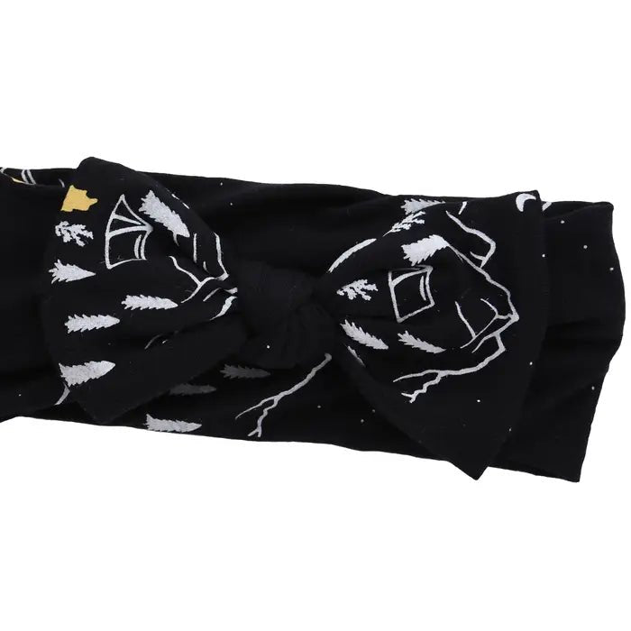 Midnight Camping Bamboo Headband - Peregrine Kidswear - -
