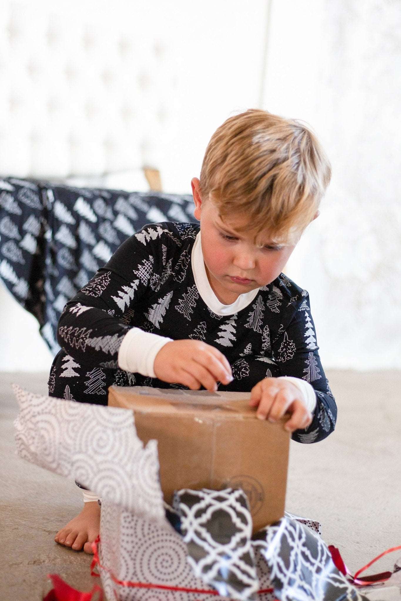 Pines Bamboo Two-Piece Pajamas - Peregrine Kidswear - 2 Piece Pajamas - 12-18M