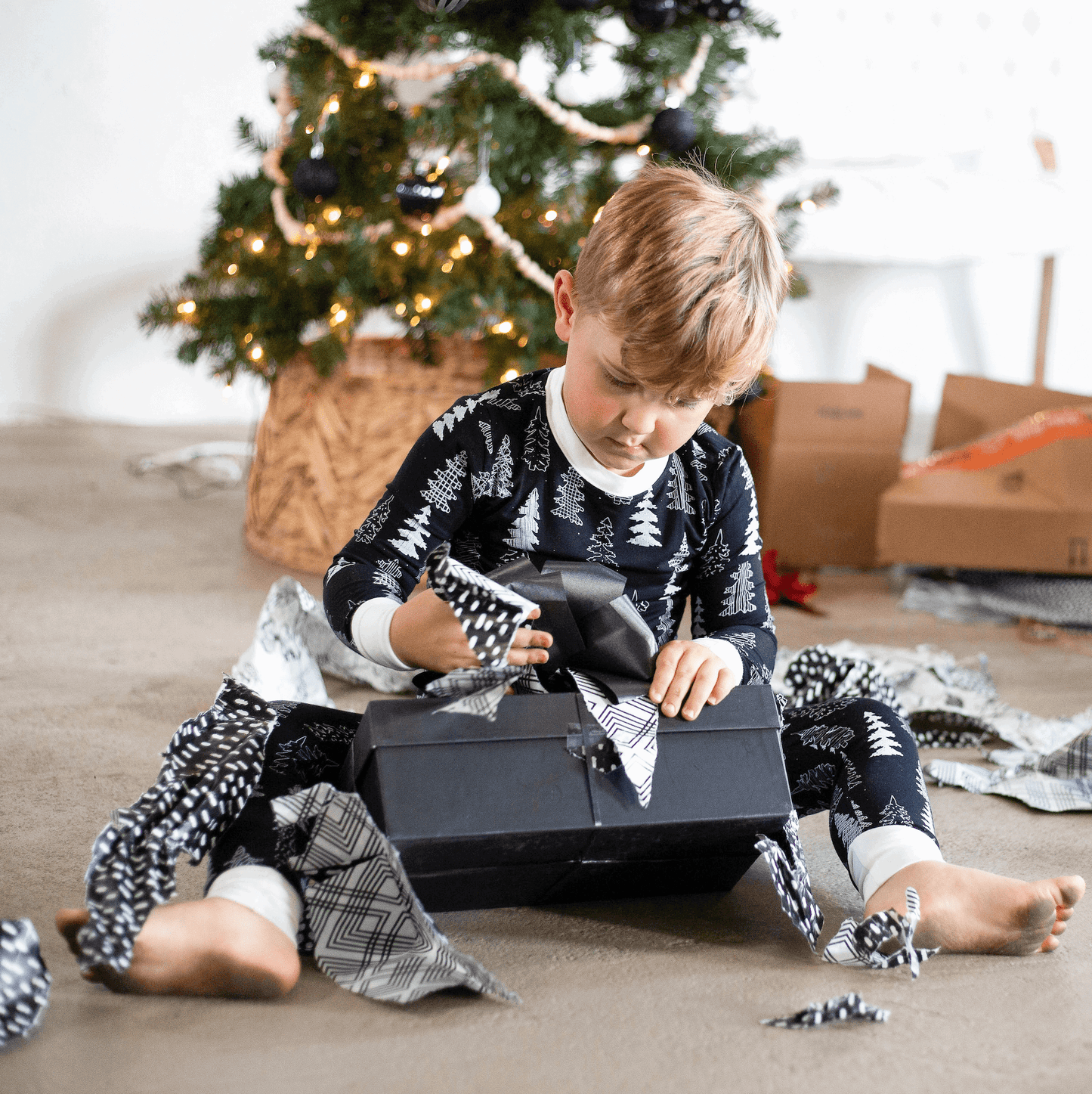 Pines Bamboo Two-Piece Pajamas - Peregrine Kidswear - 2 Piece Pajamas - 12-18M