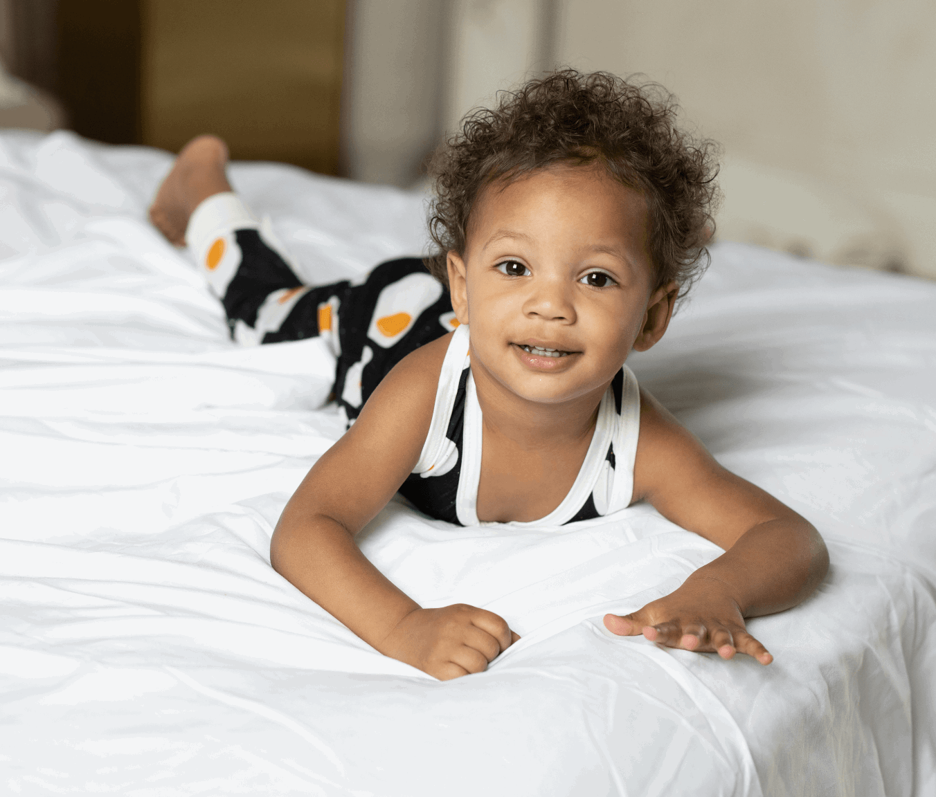 Sunny Side Up Bamboo Tank Romper - Peregrine Kidswear - Tank Romper - 0-3M
