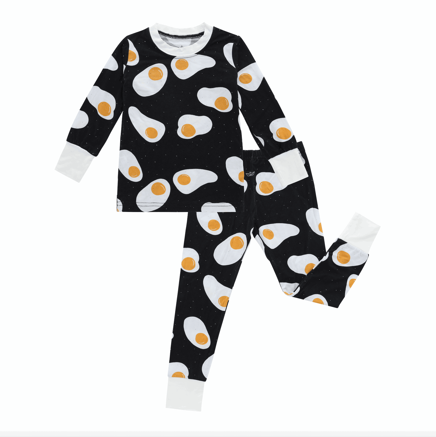 Sunny Side Up Two-Piece Bamboo Pajamas - Peregrine Kidswear - 2 Piece Pajamas - 12-18M