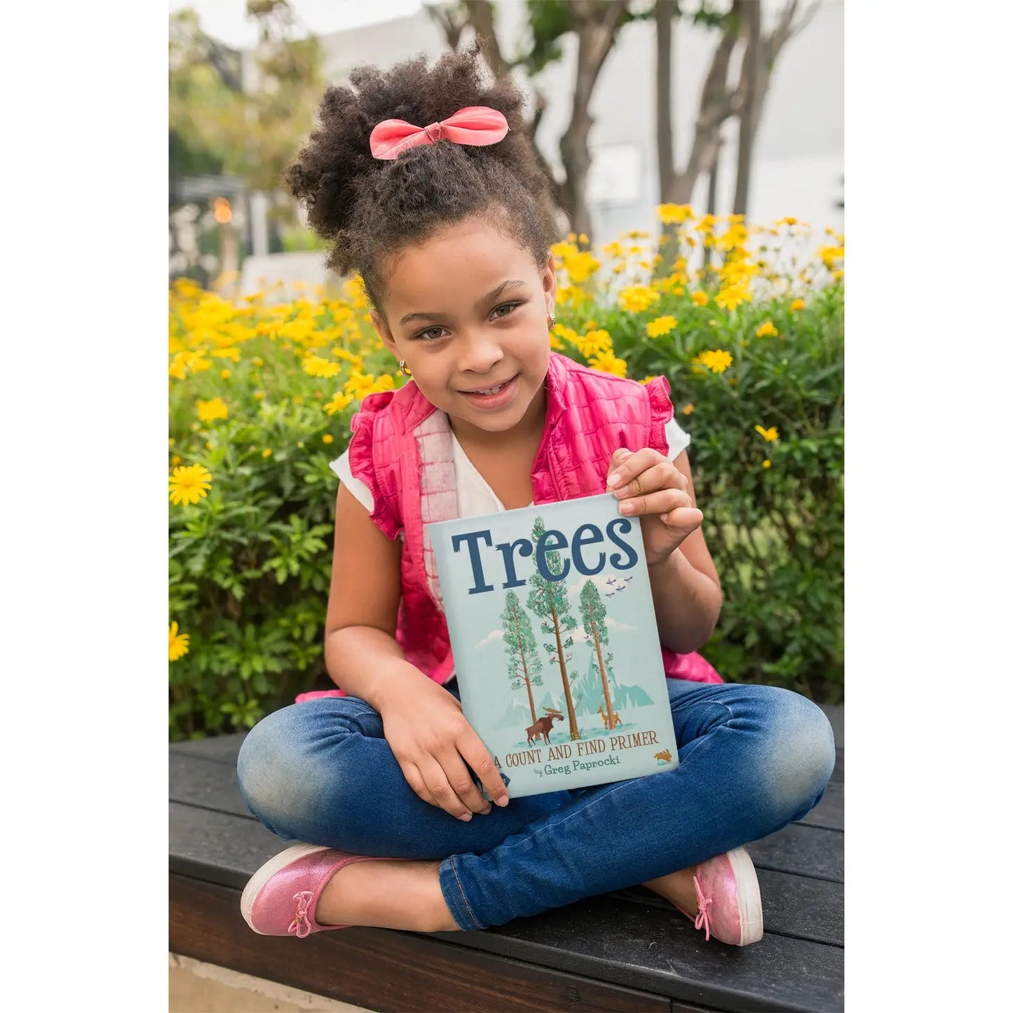 Trees: A Count and Find Primer Board Book - Peregrine Kidswear - Gift -