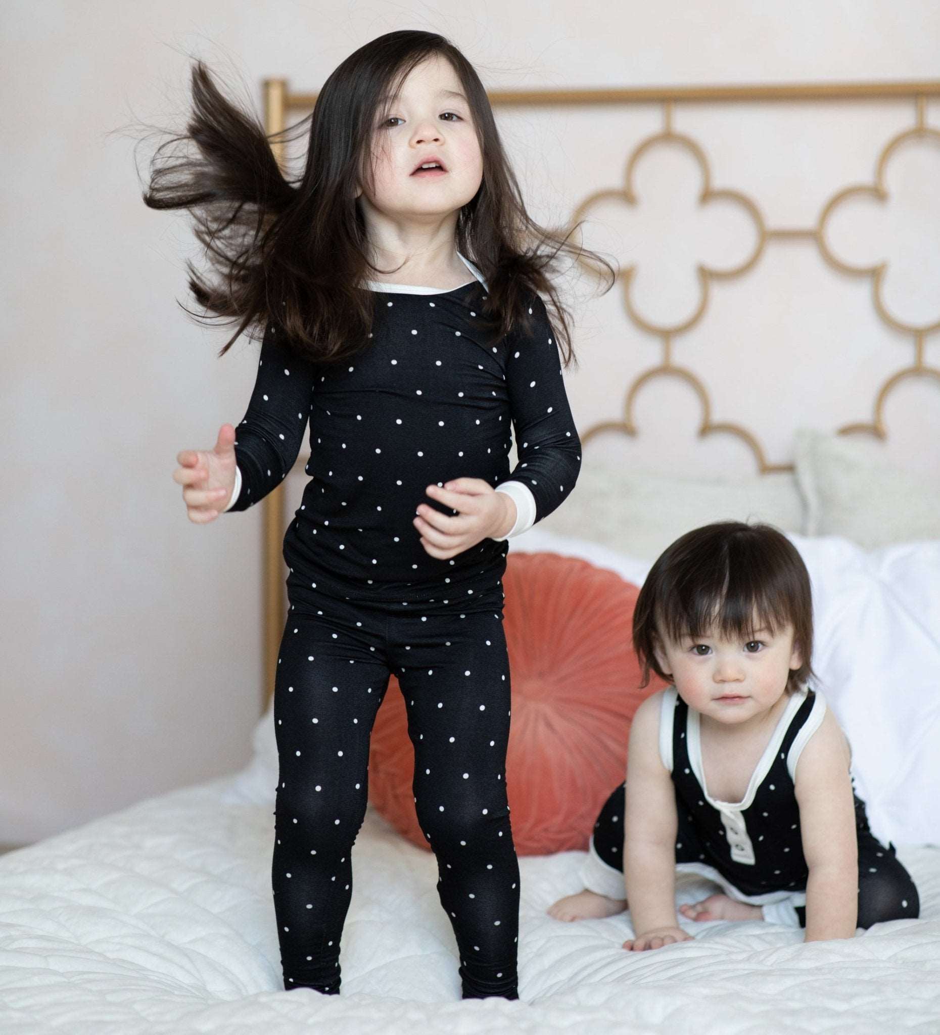 Black two 2025 piece pajamas