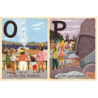 B Is For Bison; A National Parks Alphabet Board Book - Peregrine Kidswear - Gift -