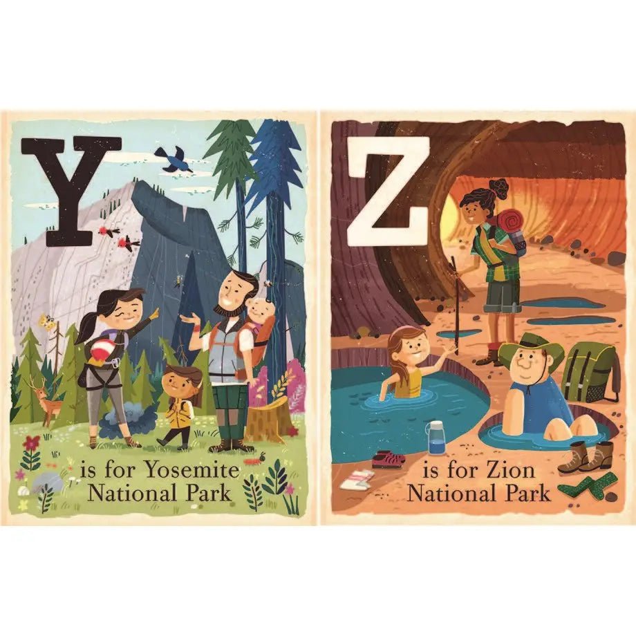 B Is For Bison; A National Parks Alphabet Board Book - Peregrine Kidswear - Gift -