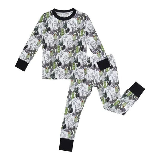Cactus two-piece Bamboo Pajamas - Peregrine Kidswear - 12-18M