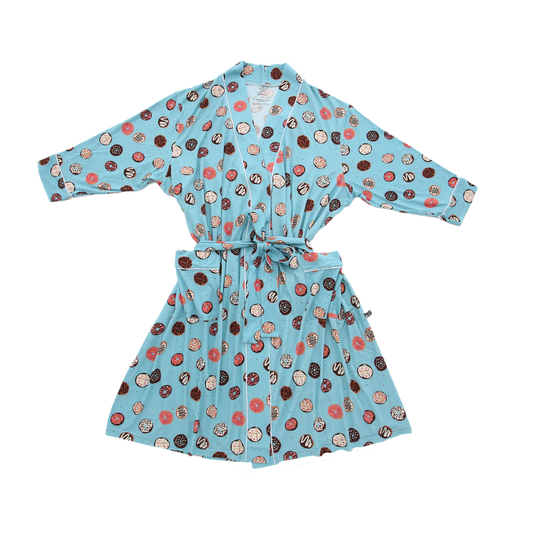 Blanche's Donuts Women's Bamboo Robe - Peregrine Kidswear - Mom Robe - S/M
