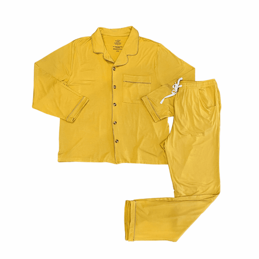 Goldenrod Women's Bamboo Pajamas - Peregrine Kidswear - Adult Pajamas - Small