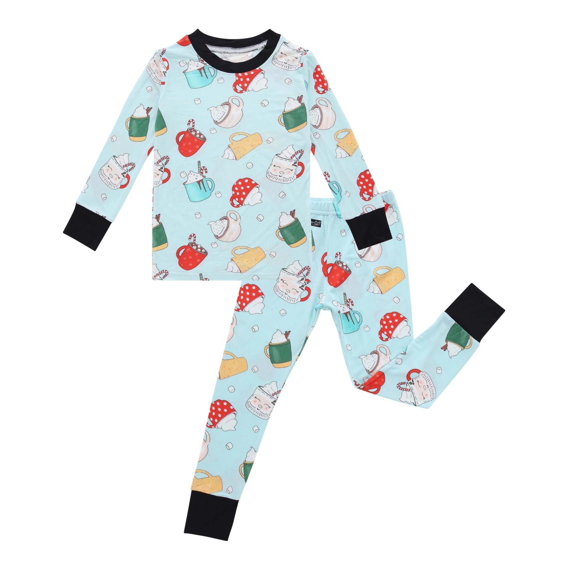 Holiday Hot Chocolate Two-Piece Bamboo Pajamas - Peregrine Kidswear - 12-18M