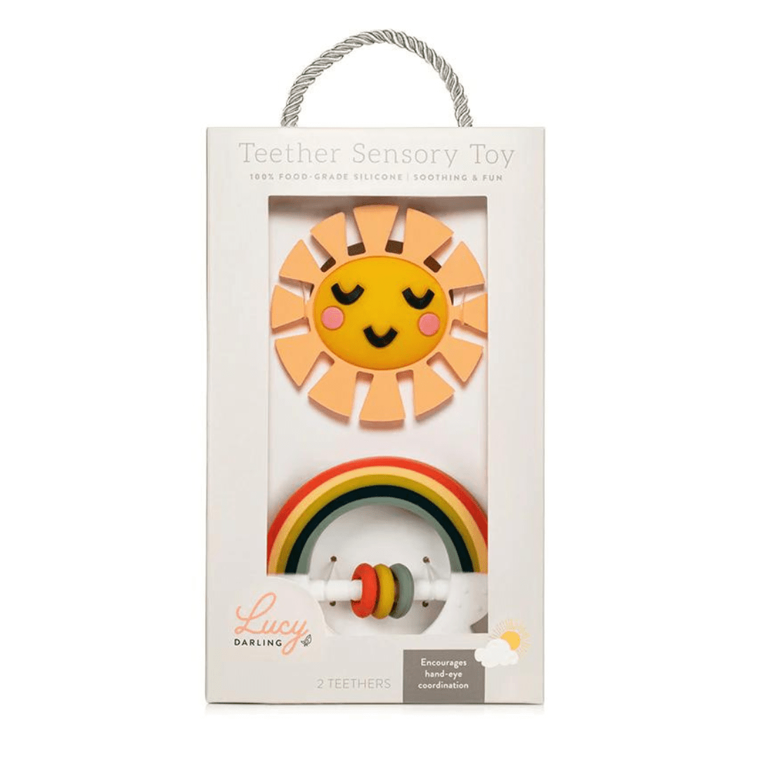 Little Rainbow Teether Toy - Peregrine Kidswear - -