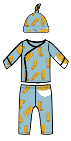 Mac and Cheese Bamboo Take Me Home Set - Peregrine Kidswear - Take Me Home Set -