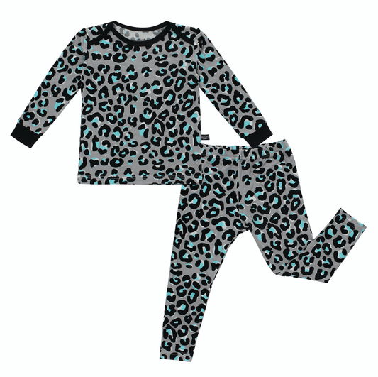 Mod Leopard Bamboo Two-Piece Pajamas - Peregrine Kidswear - 2 Piece Pajamas - 12-18M