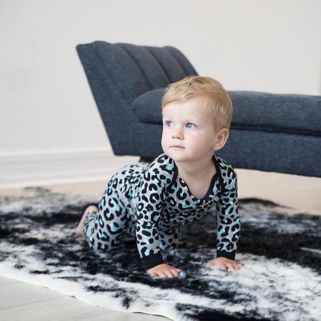 Leopard best sale baby pajamas