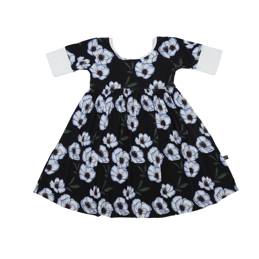 PREORDER Violet Magnolia Children's Bamboo Twirl Dress - Peregrine Kidswear - Dresses - 2T
