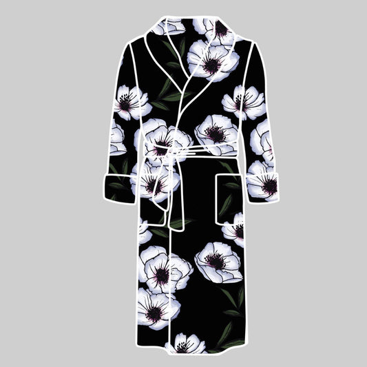 PREORDER Violet Magnolia Women's Bamboo Robe - Peregrine Kidswear - Mom Robe - S/M