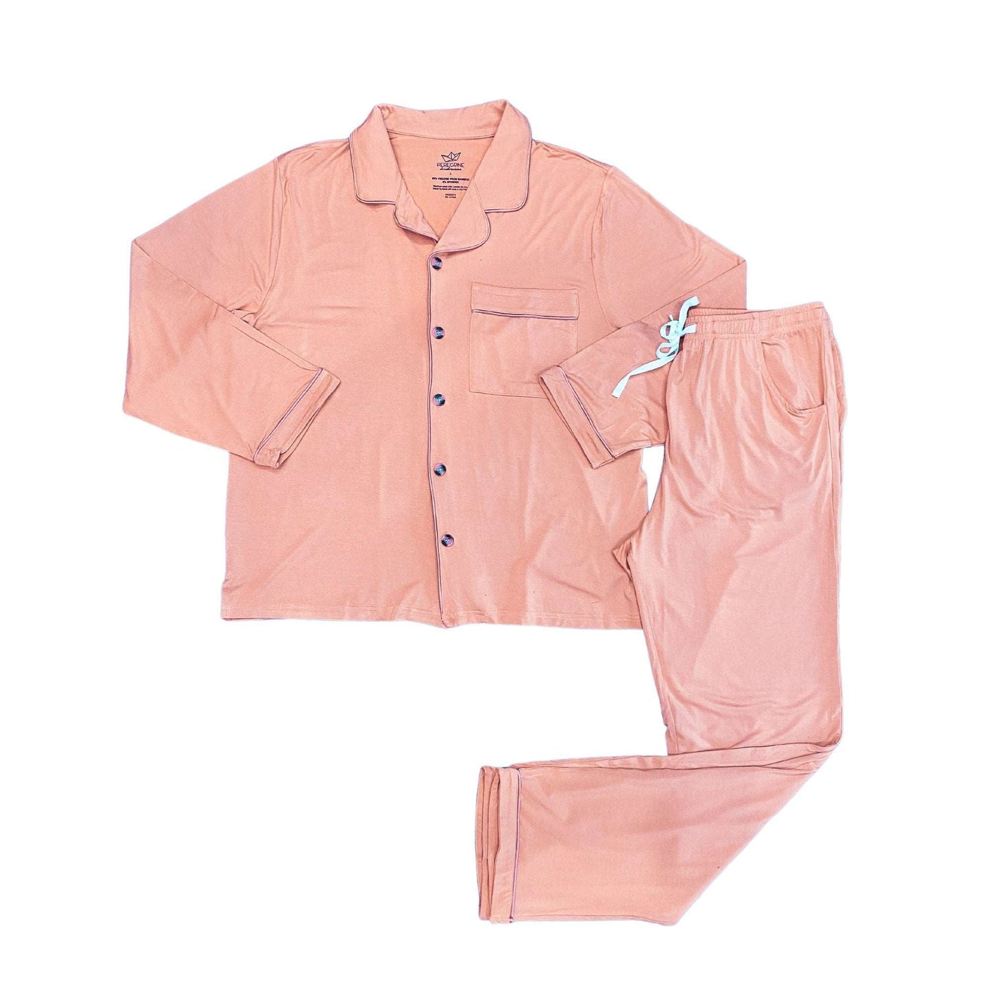 Rose Women's Bamboo Pajamas - Peregrine Kidswear - Small