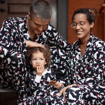 Santa Paws Men's Bamboo Pajamas - Peregrine Kidswear - Small