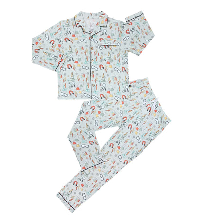 Science Lab Women's Bamboo Pajamas - Peregrine Kidswear - Small