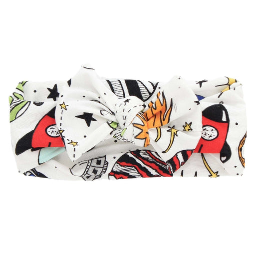 Space Doodle Bamboo Headband - Peregrine Kidswear - Headbands -