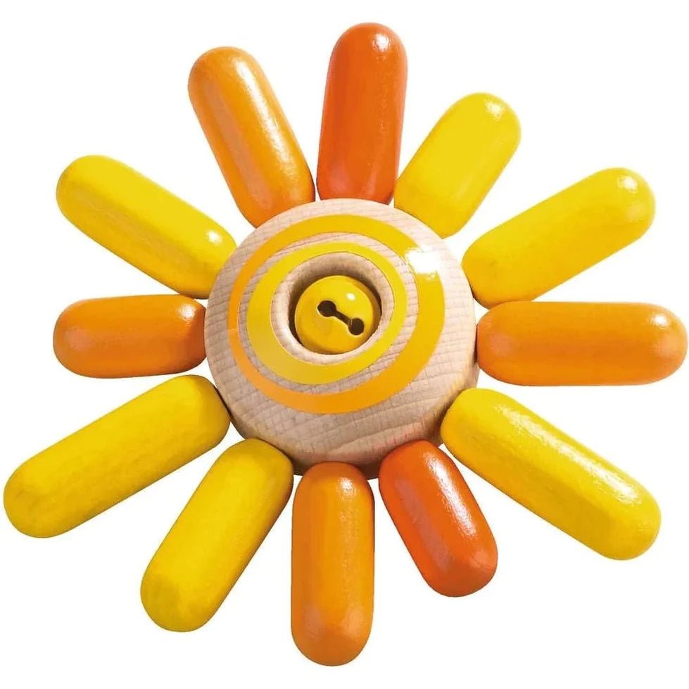 Wooden Clutching Toy Sun - Peregrine Kidswear - -
