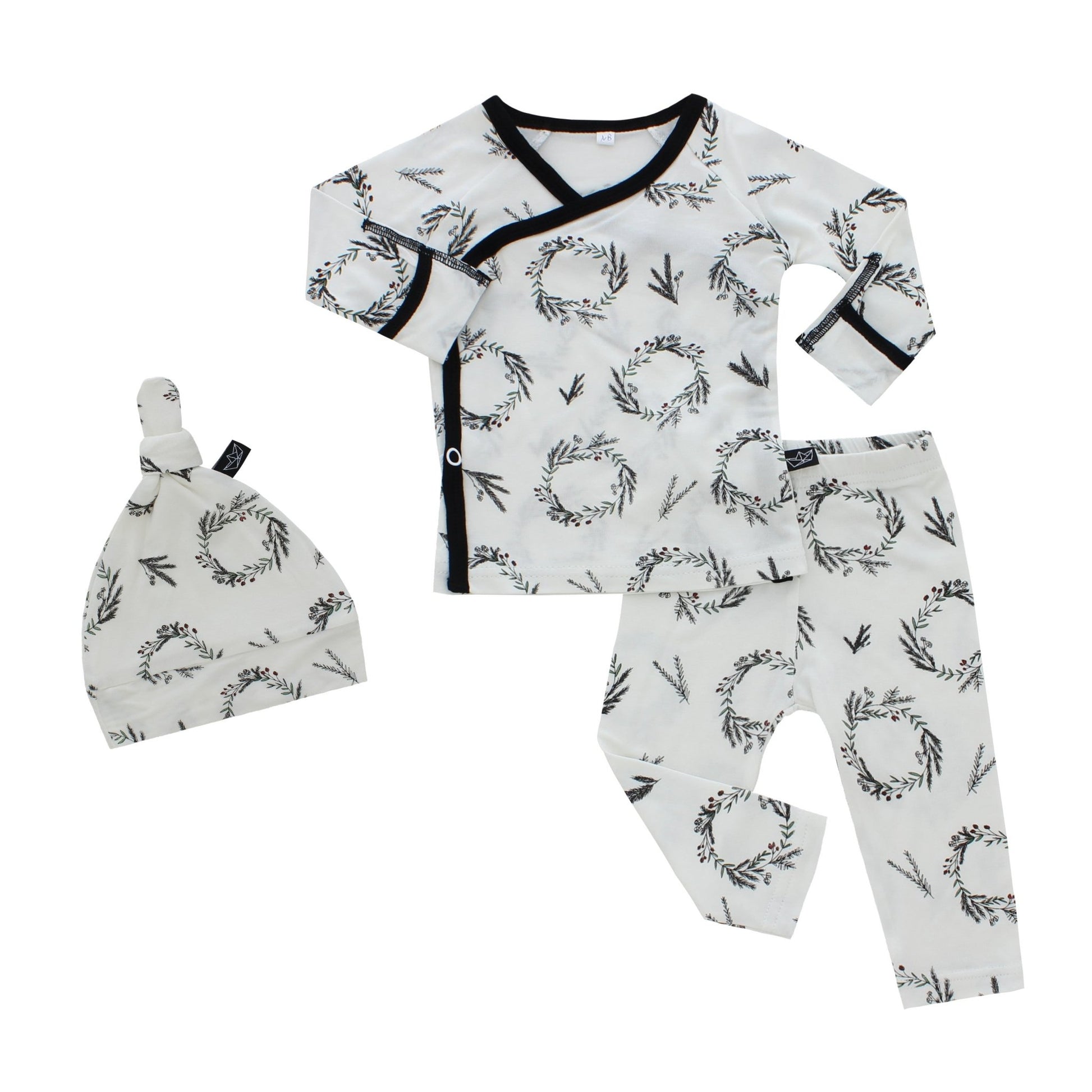 Wreaths Bamboo Take Me Home Set - Peregrine Kidswear - Take Me Home Set -